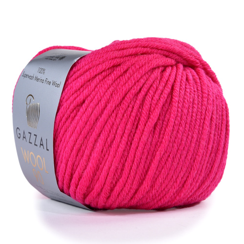 Купить пряжу GAZZAL Wool 90 цвет 3693 производства фабрики GAZZAL
