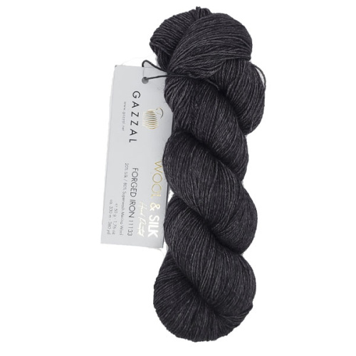 Купить пряжу GAZZAL Wool & Silk цвет 11134 производства фабрики GAZZAL