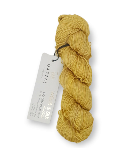 Купить пряжу GAZZAL Wool & Silk цвет 11147 производства фабрики GAZZAL