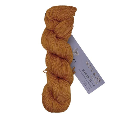 Купить пряжу GAZZAL Wool & Silk цвет 11148 производства фабрики GAZZAL