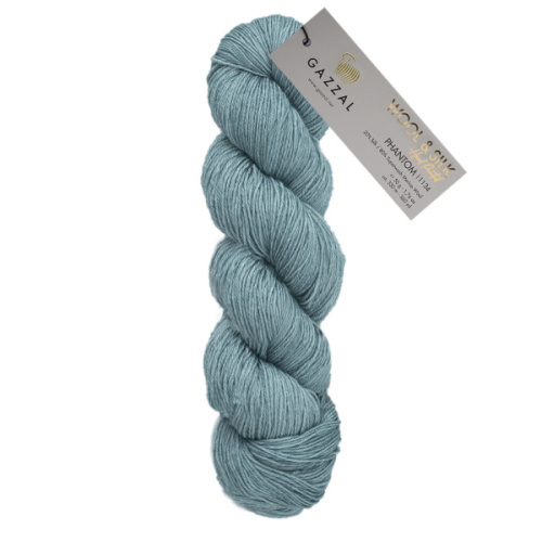 Купить пряжу GAZZAL Wool & Silk цвет 11152 производства фабрики GAZZAL