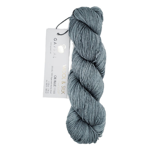Купить пряжу GAZZAL Wool & Silk цвет 11153 производства фабрики GAZZAL