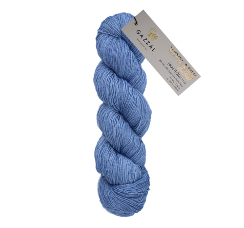 Купить пряжу GAZZAL Wool & Silk цвет 11161 производства фабрики GAZZAL
