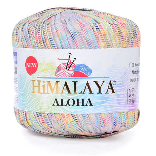 Купить пряжу HiMALAYA ALOHA цвет 126-01 производства фабрики HiMALAYA