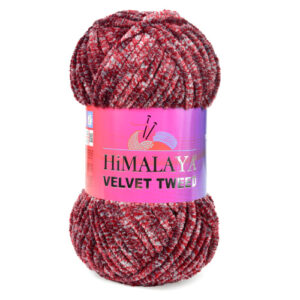 Купить пряжу HiMALAYA VELVET TWEED цвет 91102 производства фабрики HiMALAYA