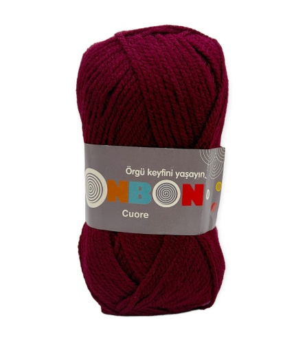 Купить пряжу BONBON Bonbon Cuore цвет 98220 производства фабрики BONBON