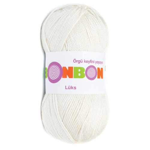 Купить пряжу BONBON Bonbon Luks цвет 98200 производства фабрики BONBON