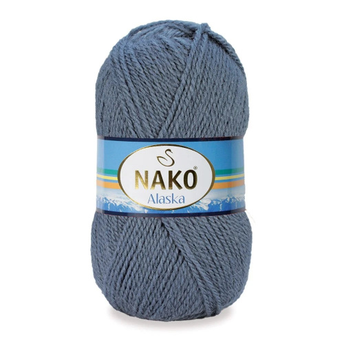 Купить пряжу NAKO ALASKA цвет 6705 производства фабрики NAKO