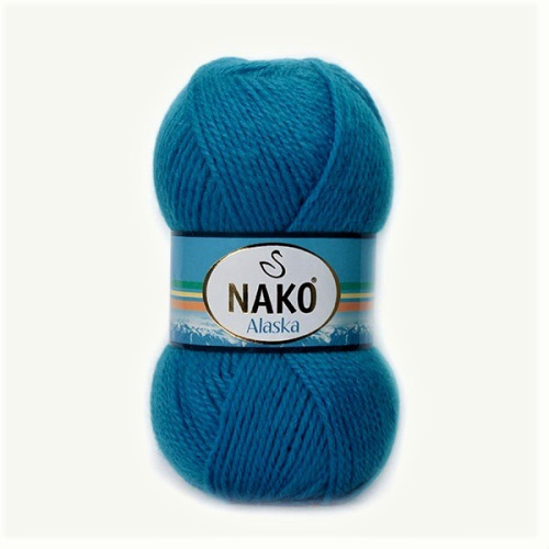 Купить пряжу NAKO ALASKA цвет 7118 производства фабрики NAKO