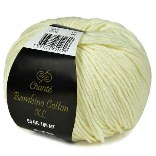 Купить пряжу Сhanté BAMBINO COTTON XL цвет 2061XL производства фабрики Сhanté