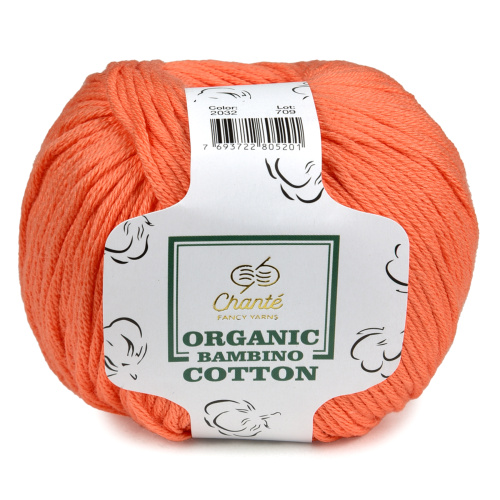 Купить пряжу Сhanté ORGANIC BAMBINO COTTON цвет 2032 производства фабрики Сhanté