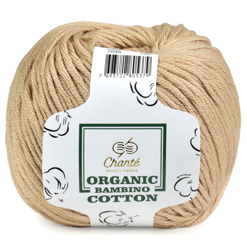 Купить пряжу Сhanté ORGANIC BAMBINO COTTON цвет 2049 производства фабрики Сhanté