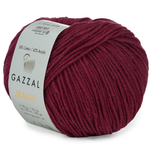 Купить пряжу GAZZAL Jeans Gazzal цвет 1139 производства фабрики GAZZAL