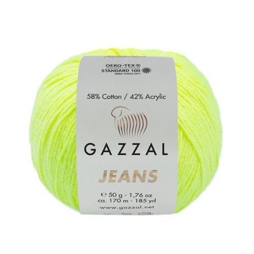 Купить пряжу GAZZAL Jeans Gazzal цвет 1148 производства фабрики GAZZAL