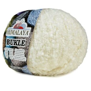 Купить пряжу HiMALAYA BUKLE цвет 232-01 производства фабрики HiMALAYA