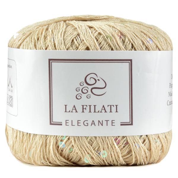 Купить пряжу LA FILATI ELEGANTE цвет 90000 производства фабрики LA FILATI
