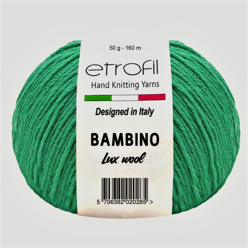 Купить пряжу ETROFIL Bambino Lux Wool цвет 70407 производства фабрики ETROFIL