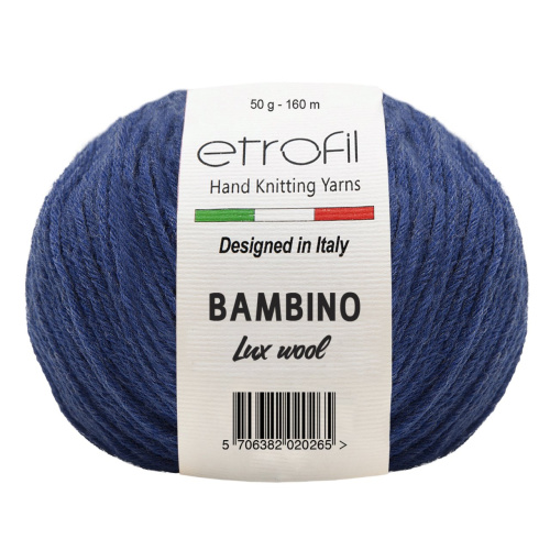 Купить пряжу ETROFIL Bambino Lux Wool цвет 70517 производства фабрики ETROFIL