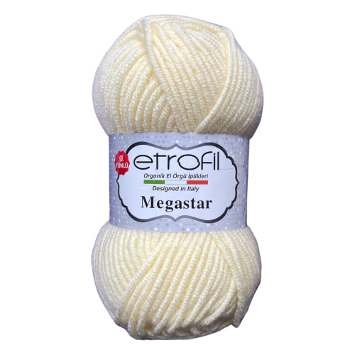 Купить пряжу ETROFIL MEGASTAR цвет 70299 производства фабрики ETROFIL