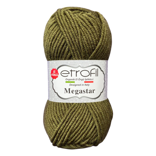 Купить пряжу ETROFIL MEGASTAR цвет 74065 производства фабрики ETROFIL