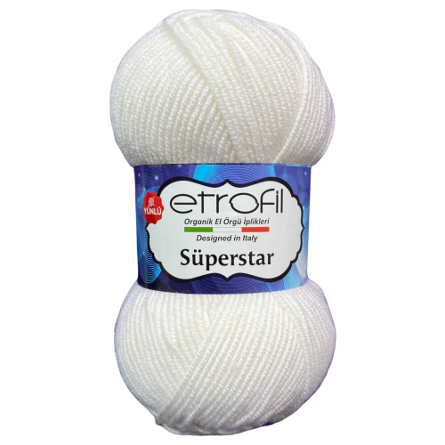Купить пряжу ETROFIL SUPERSTAR цвет 70187 производства фабрики ETROFIL