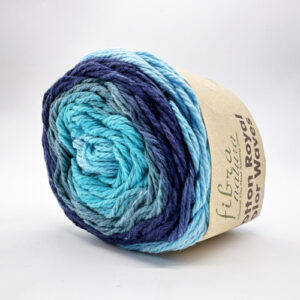 Купить пряжу FIBRA NATURA COTTON ROYAL COLOR WAVES цвет 22-11 производства фабрики FIBRA NATURA