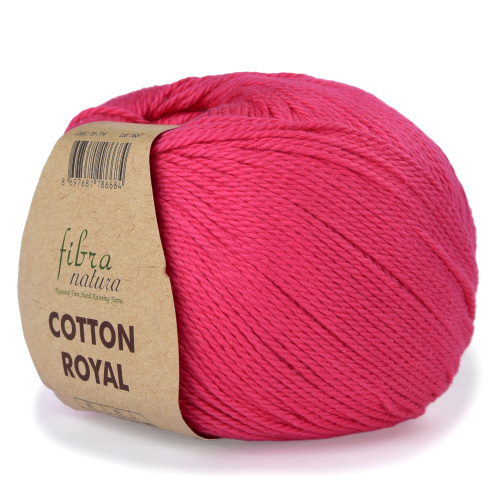 Купить пряжу FIBRA NATURA COTTON ROYAL цвет 18-714 производства фабрики FIBRA NATURA