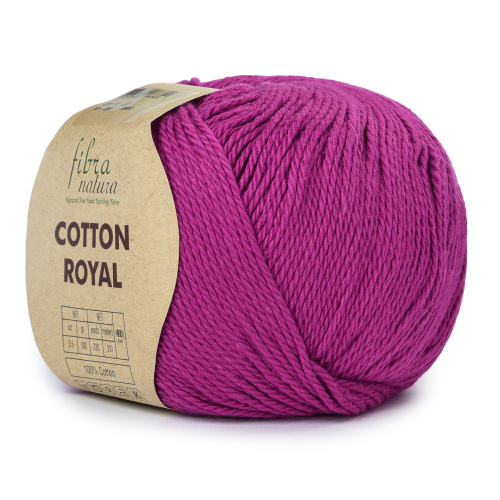 Купить пряжу FIBRA NATURA COTTON ROYAL цвет 18-728 производства фабрики FIBRA NATURA