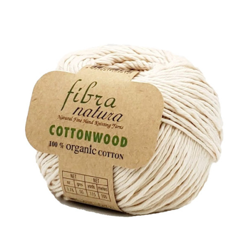 Купить пряжу FIBRA NATURA COTTONWOOD цвет 41101 производства фабрики FIBRA NATURA