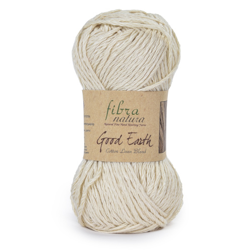 Купить пряжу FIBRA NATURA GOOD EARTH цвет 102 производства фабрики FIBRA NATURA