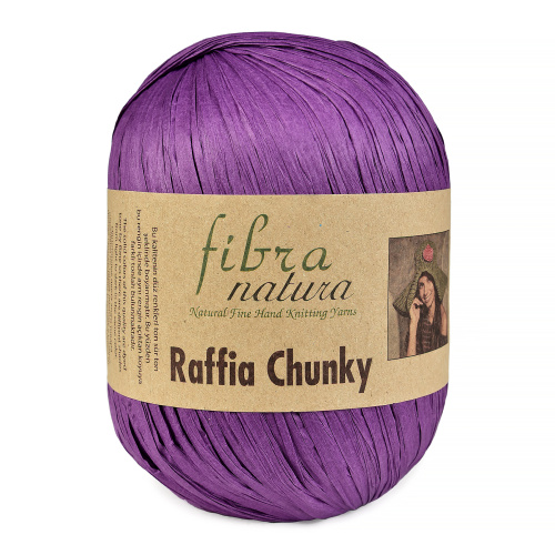 Купить пряжу FIBRA NATURA RAFFIA CHUNKY цвет 114-34 производства фабрики FIBRA NATURA