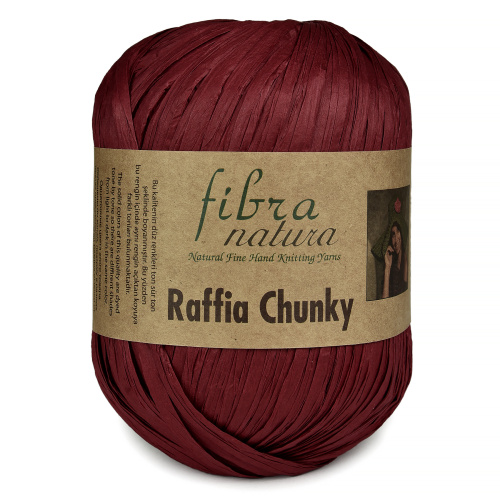 Купить пряжу FIBRA NATURA RAFFIA CHUNKY цвет 114-44 производства фабрики FIBRA NATURA