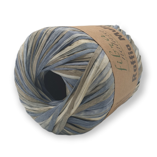 Купить пряжу FIBRA NATURA RAFFIA MULTİ цвет 117-09 производства фабрики FIBRA NATURA