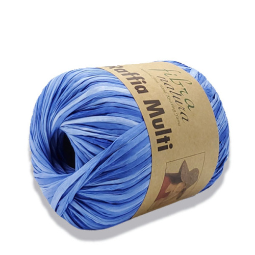 Купить пряжу FIBRA NATURA RAFFIA MULTİ цвет 117-22 производства фабрики FIBRA NATURA
