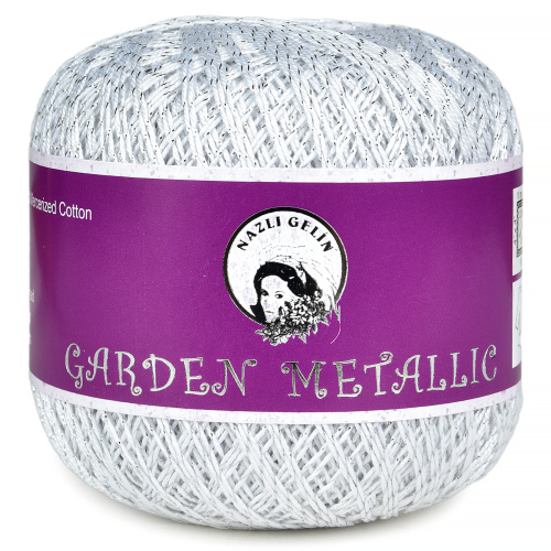 Купить пряжу GARDEN METALLIC цвет 702-01 производства фабрики