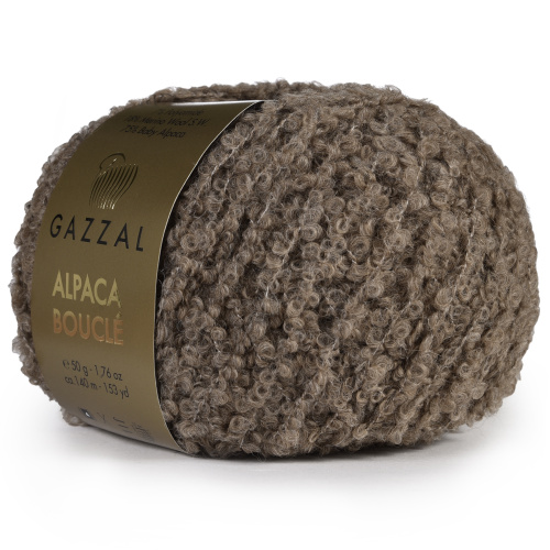 Купить пряжу GAZZAL Alpaca Boucle цвет 126 производства фабрики GAZZAL