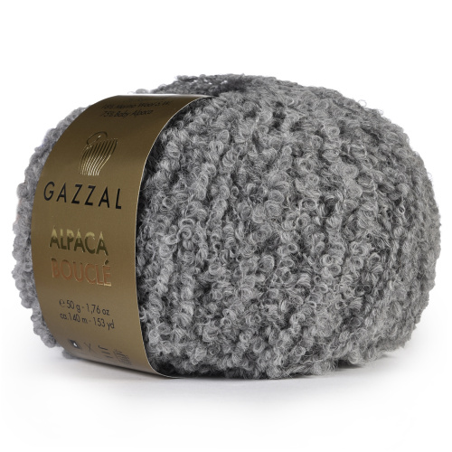 Купить пряжу GAZZAL Alpaca Boucle цвет 129 производства фабрики GAZZAL