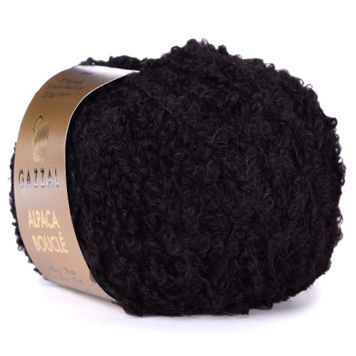 Купить пряжу GAZZAL Alpaca Boucle цвет 130 производства фабрики GAZZAL