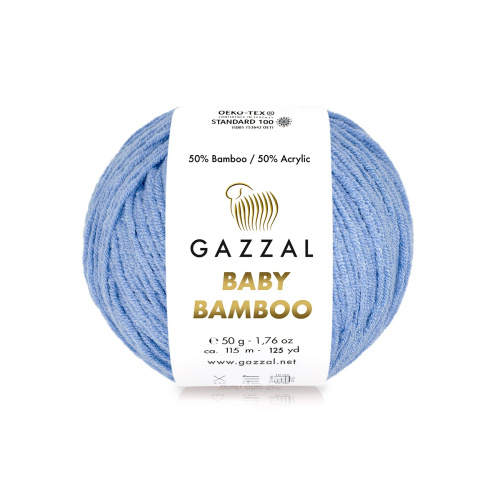 Купить пряжу GAZZAL Baby Bamboo цвет Baby Bamboo (95201) производства фабрики GAZZAL
