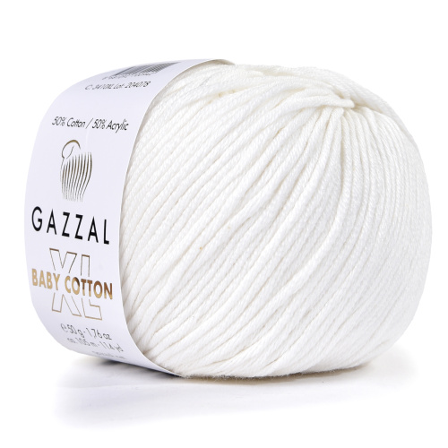 Купить пряжу GAZZAL Baby Cotton Xl цвет 3410 XL производства фабрики GAZZAL