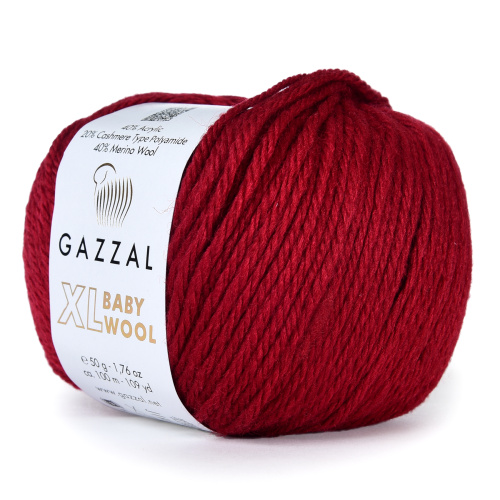 Купить пряжу GAZZAL Baby Wool Xl цвет 816 XL производства фабрики GAZZAL