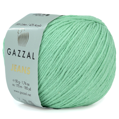 Купить пряжу GAZZAL Jeans Gazzal цвет 1107 производства фабрики GAZZAL