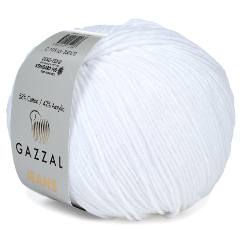 Купить пряжу GAZZAL Jeans Gazzal цвет 1119 производства фабрики GAZZAL