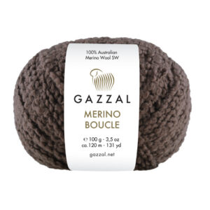 Купить пряжу GAZZAL Merino Boucle цвет 3763 производства фабрики GAZZAL