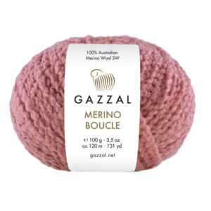 Купить пряжу GAZZAL Merino Boucle цвет 3768 производства фабрики GAZZAL