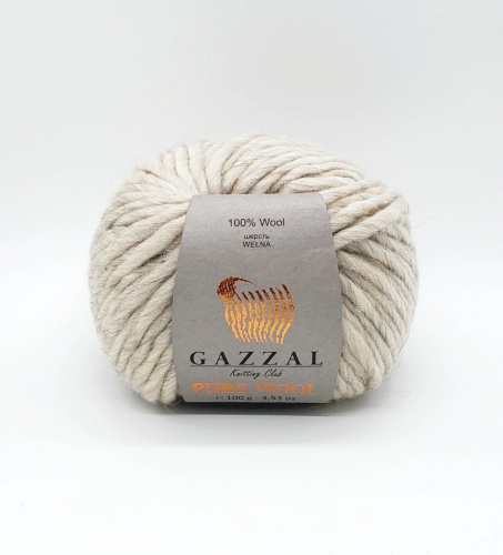 Купить пряжу GAZZAL Pure Wool-4 цвет 5247 производства фабрики GAZZAL