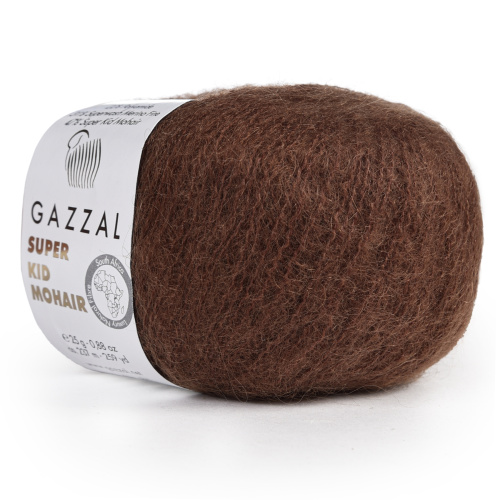 Купить пряжу GAZZAL Super Kid Mohair цвет 64401 производства фабрики GAZZAL