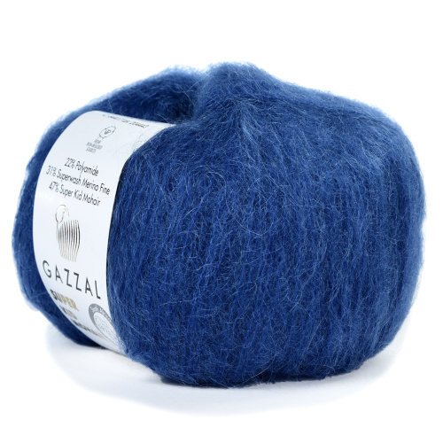 Купить пряжу GAZZAL Super Kid Mohair цвет 64417 производства фабрики GAZZAL