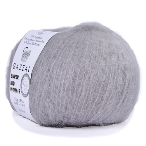 Купить пряжу GAZZAL Super Kid Mohair цвет 64434 производства фабрики GAZZAL
