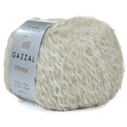 Купить пряжу GAZZAL Teddy цвет 6535 производства фабрики GAZZAL